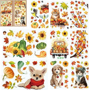 Stickers per auto - Stickers per pompa - Stickers per foglia di acero - Stickers per animali - Stickers per festività autunnali