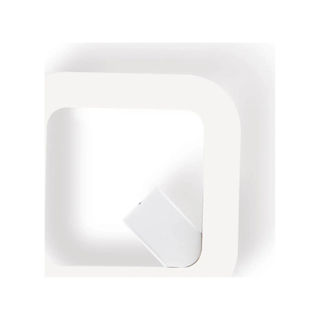 Applique Per Esterni Ed Interni Alluminio Bianco Led 20 W 2000 Lm 3000K Quasar