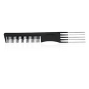 Trade Shop - Pettine Per Capelli Professionale Forchetta Coda Ferro Spazzola Styling Parrucchiere -