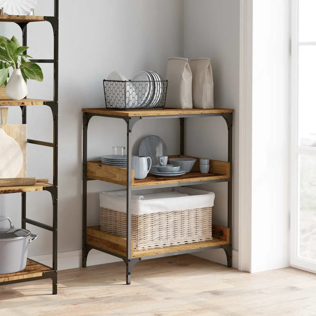 Carrello da Cucina Legno vecchio 60 x 41 x 80.5 cm 883029