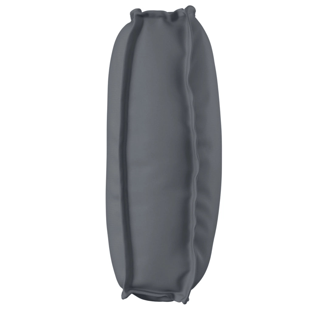 Cuscino per pallet per seduta/schienale Antracite 120x50x12 cm Tessuto Oxford