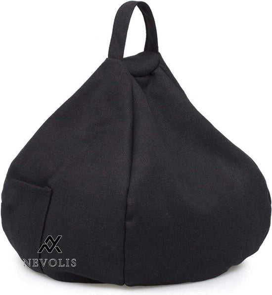 Piumino Portatile di Supporto per Tavola Tattile con Fodera di Piuma a Forma di Zucca per Casa e Viaggio
