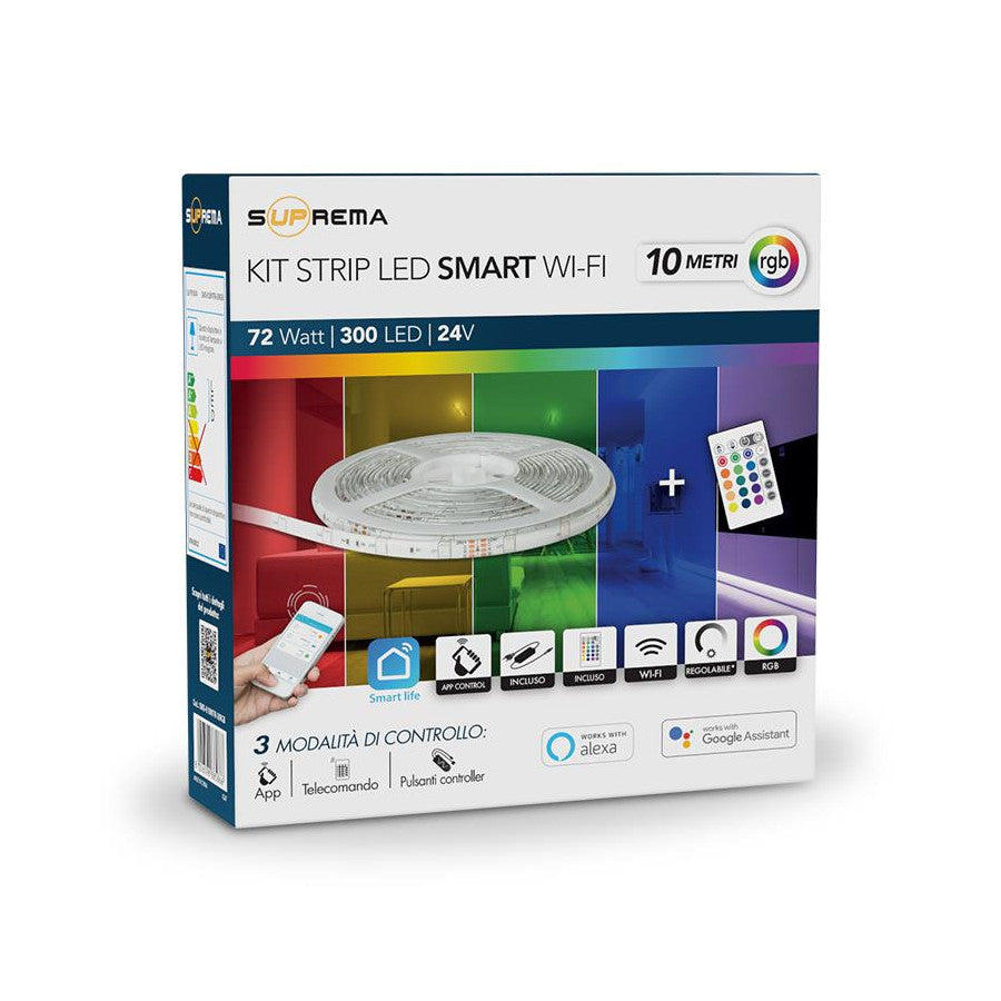KIT STRISCIA SMART WIFI LED