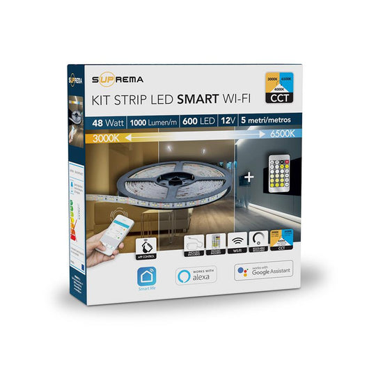KIT STRISCIA SMART WIFI LED
