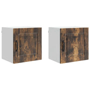 Pensile da cucina | Armadietto a muro PORTO 2 pz Rovere fum¨¦ 40 x 31 x 40 cm
