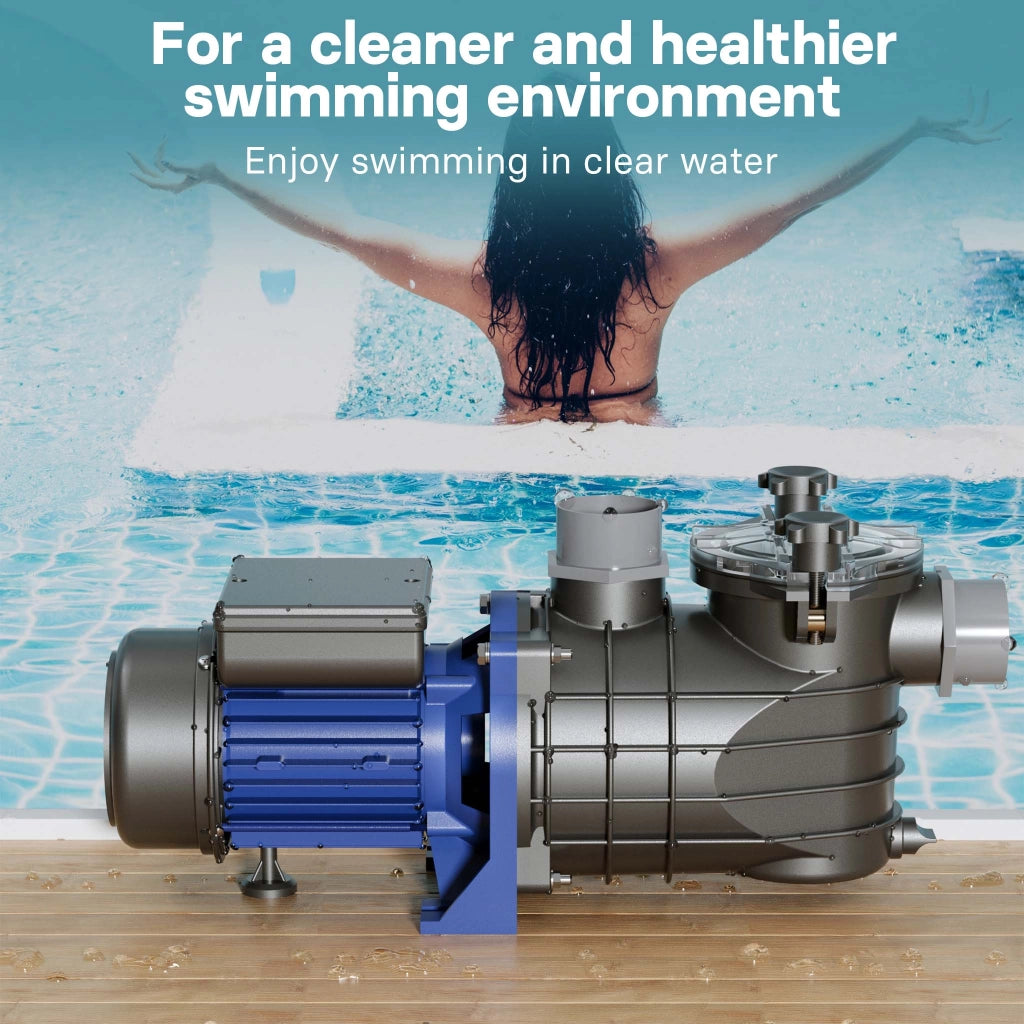 Pompa piscina per ricircolo e filtraggio 10800 L/h 180 W Pompa di circolazione