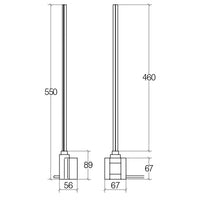 Lineabeta - Resistenza elettrica con timer e regolazione temperatura 800Watt/230 V