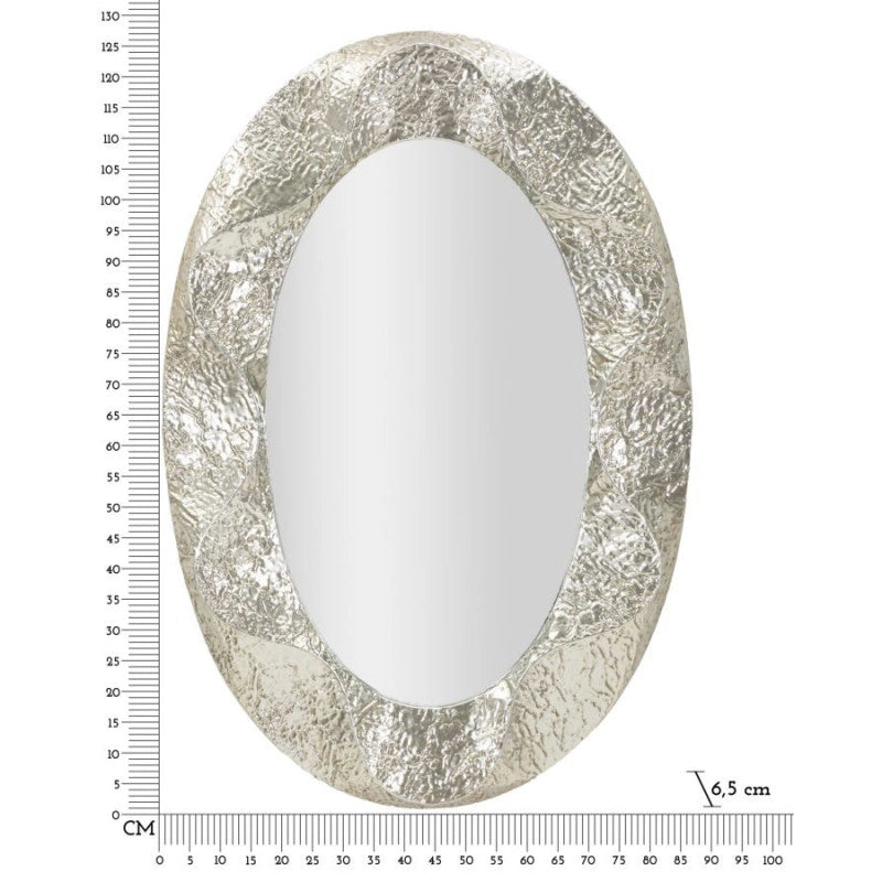 Specchio Argelux Ovale cm 87,5x6,5x128 (misura Specchio cm 55x93)