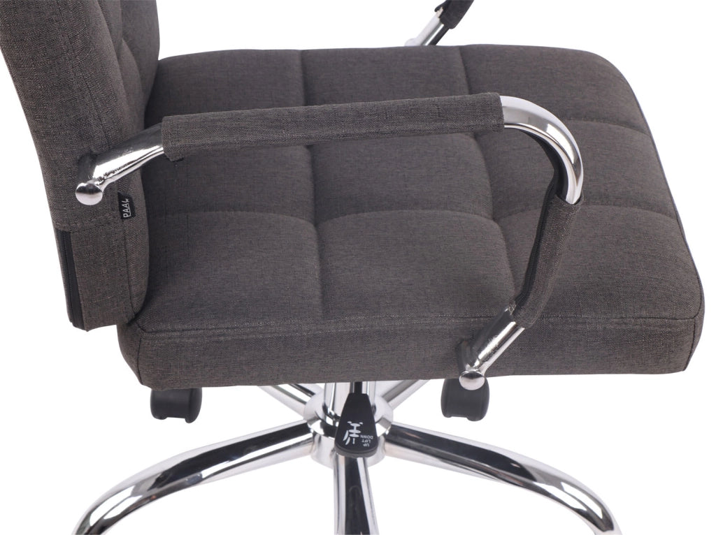 Sedia da ufficio Deli PRO tessuto grigio scuro