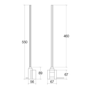 Lineabeta - Resistenza elettrica con timer e regolazione temperatura 200Watt/230 V