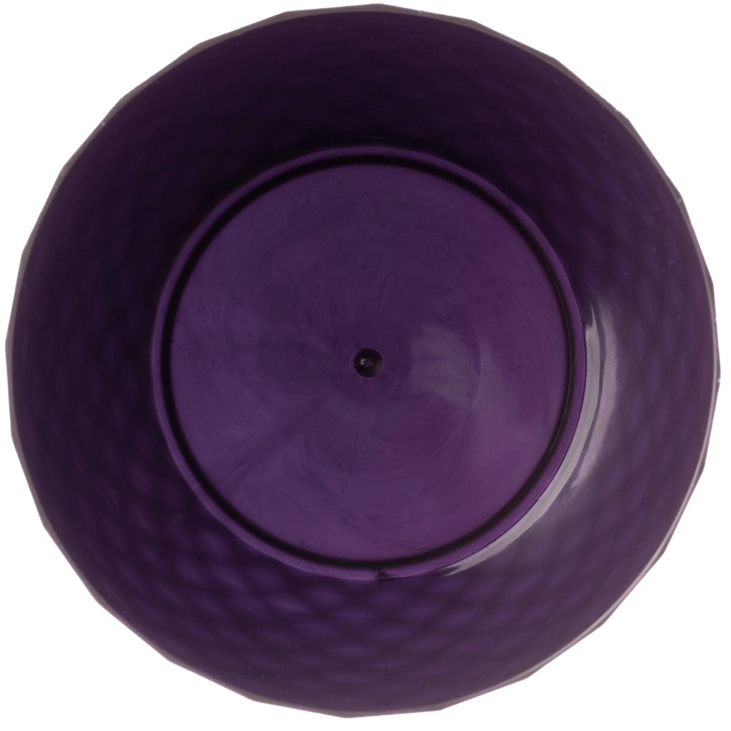 Vaso da fiori in plastica KADAX con supporto, coprivaso, 14 cm, viola, Kadax
