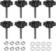 Viti a cartella 8 pezzi M4 x 20 mm in acciaio inossidabile con viti a cartella 25 mm maniglia a mano