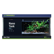 Dennerle Nano Tank Basic 60L - acquario con vetro panoramico cm60x35x30h con filtro e LED