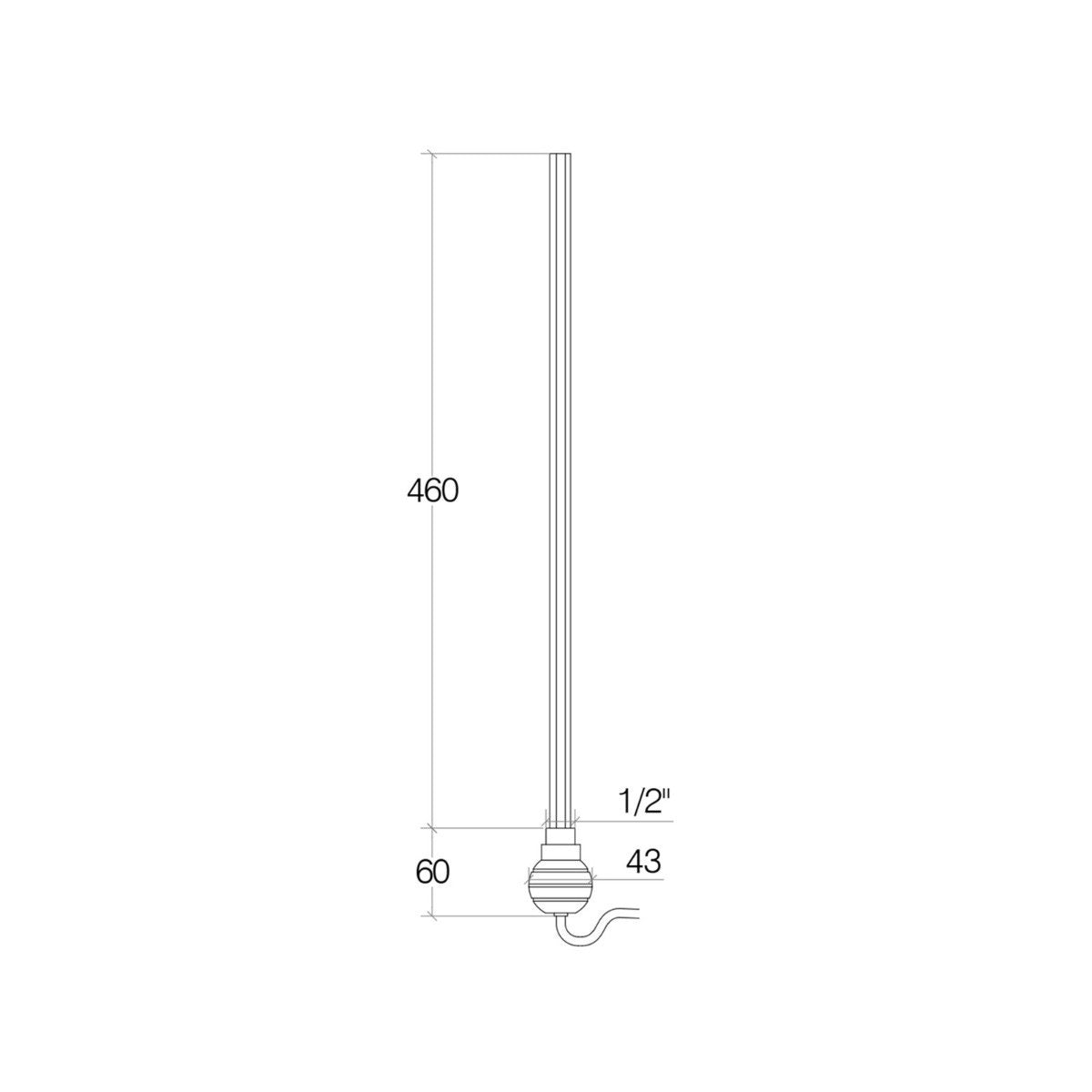 Lineabeta - Resistenza elettrica on / off - 230 V - 200 Watt
