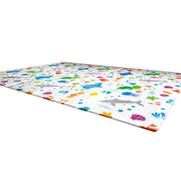 Tappeto Morbido per Bambini 200x150x1 cm Pieghevole Oceano Multicolore