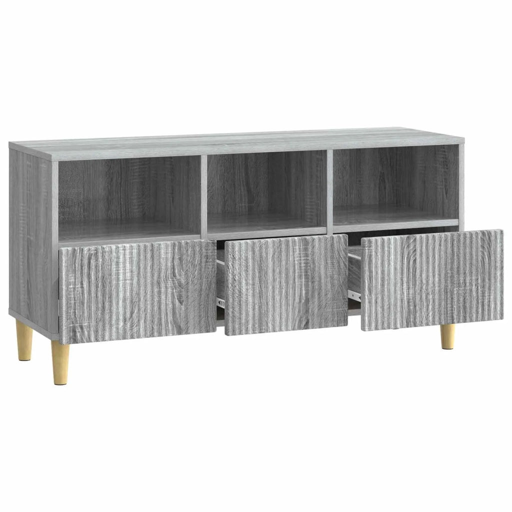 Mobile TV Grigio Sonoma 102 x 34,5 x 50 cm Legno ingegnerizzato 894681