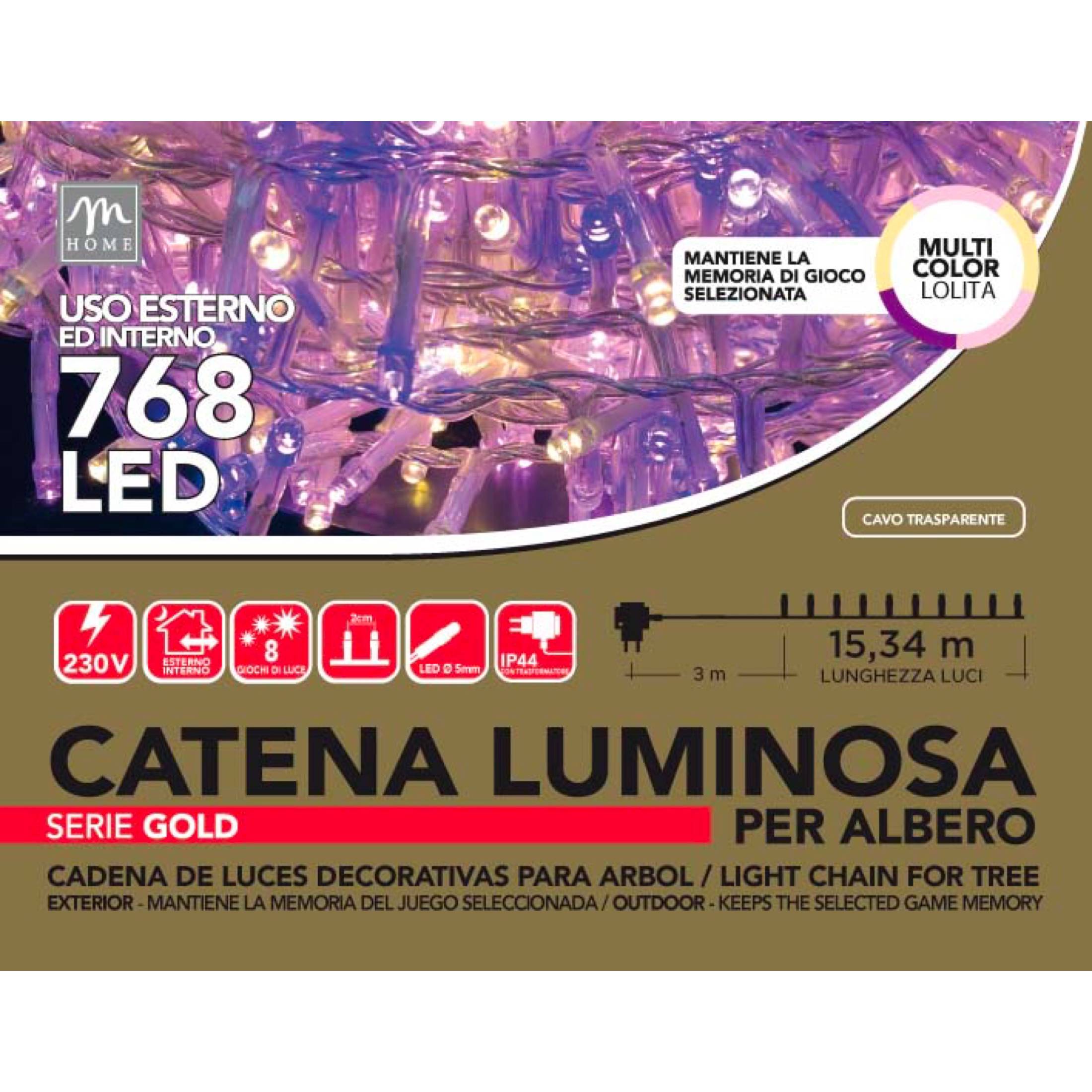 CATENA 768 MINILUCCIOLE EXT