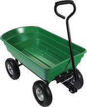 Carrello da giardino e trasporto - capacità 75L, carico massimo 240kg