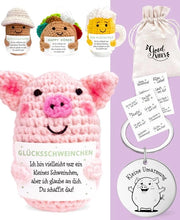 Set di fortuna con patata positiva, contenitore regalo e sacchetto di abbraccio - Patata positiva, esame di fortuna, regalo per te, dono incoraggiante