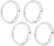 Raccordi centrici per hub - Alluminio - 4 pezzi - OD 74.1mm a ID 72.6mm - Spacer per centro di foratura del cerchio - Adatto per auto