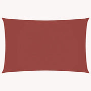 Parasole a vela | Telo Ombra | Vela da ombra Oxford Rettangolare 5x8 m Terracotta