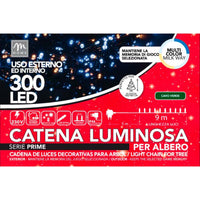 Catena L.Lilla/Azzurra 300 Led