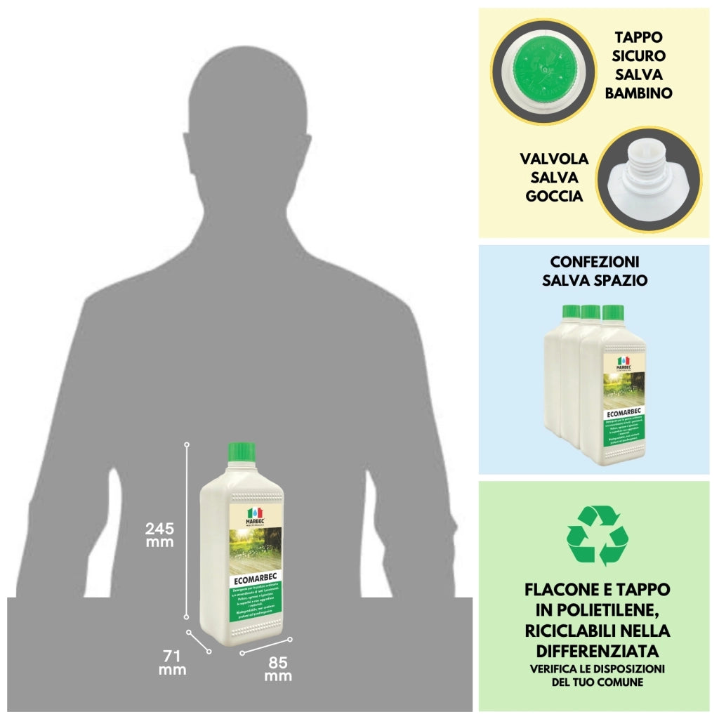 Detergente per pavimenti ECOMARBEC   1LT