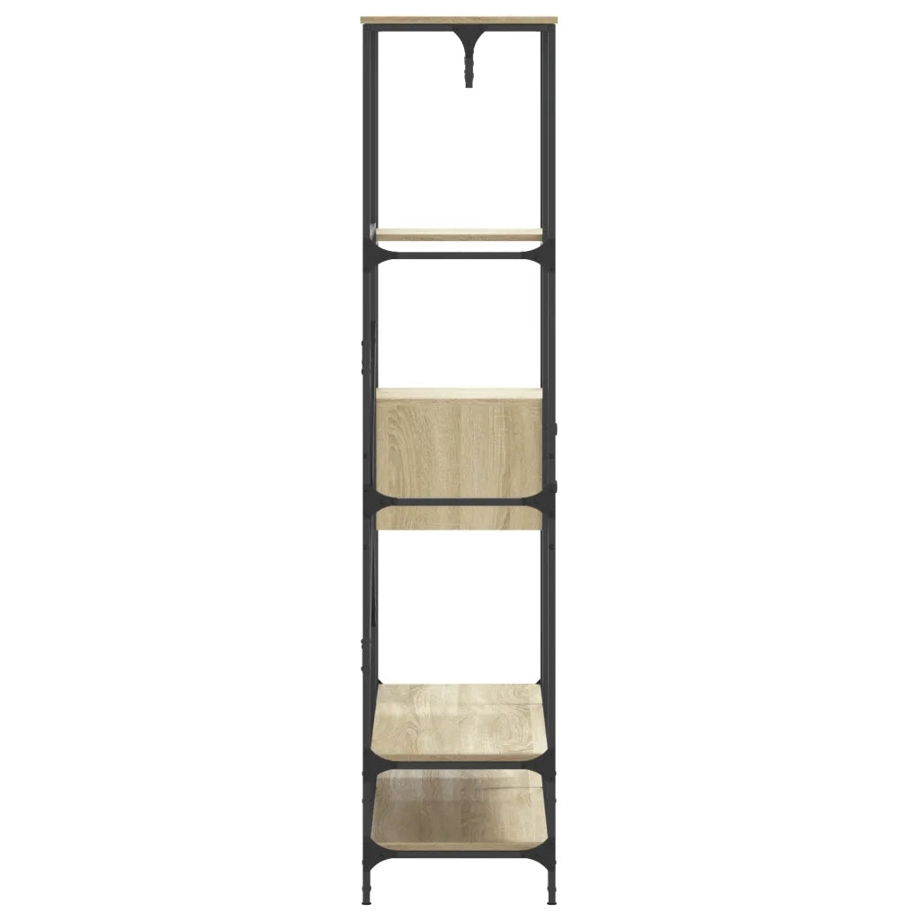 Appendiabiti con Scaffali Rovere Sonoma in Legno Multistrato CFW7384706