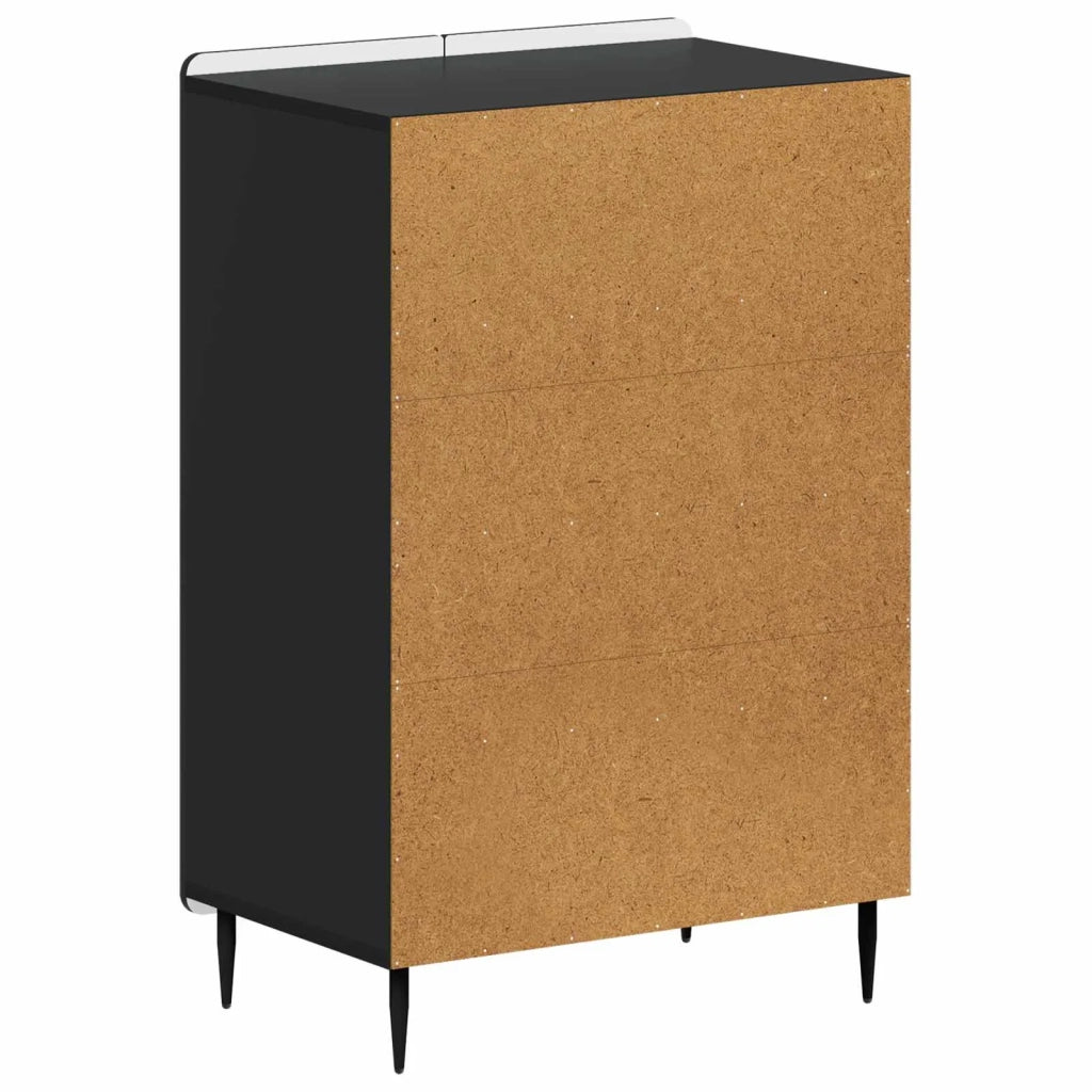 Mobile per scarpe ZWOLLE 59,5 x 39,5 x 91,5 cm Nero 896426
