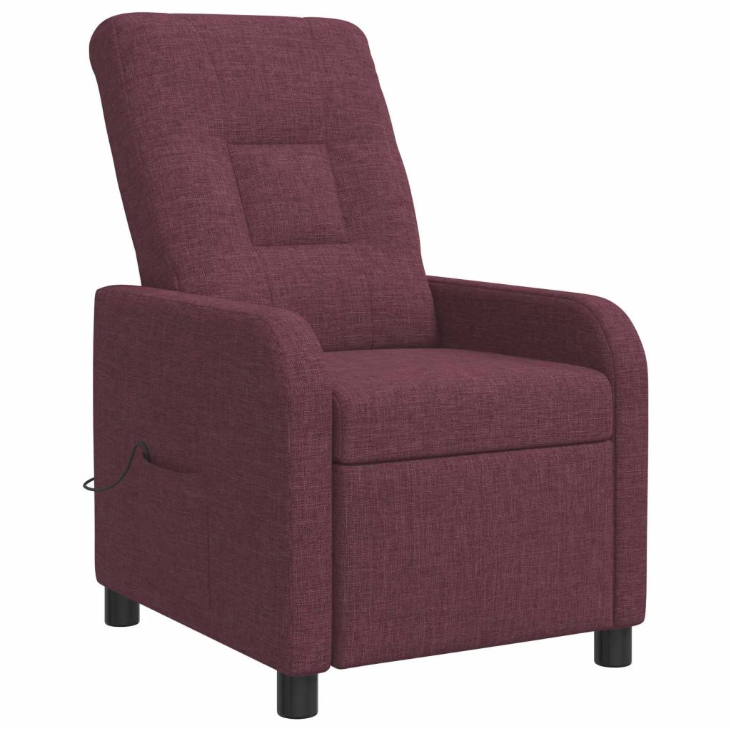 Divano Sedia-Poltrona Massaggiante Viola Tessuto 643078