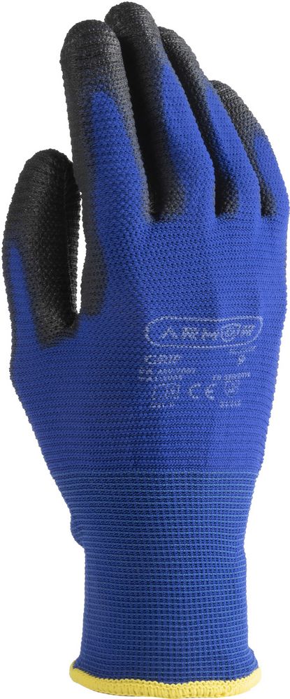 Guanti Grip tessuto nido d'ape in nylon e palmo in pu tg. 9