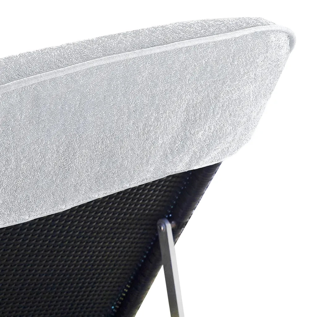 Asciugamani da Spiaggia 6 pz Bianchi 60x135 cm Tessuto 400 GSM CFW4596939
