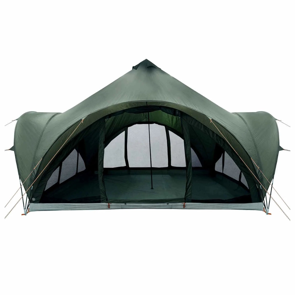 Tenda Tipi Verde militare 6 persone Poliestere e Acciaio 42028626
