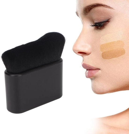 Spazzola per self-bronzer - Spazzola per makeup - Spazzola kabuki - Spazzola per blending - Spazzola per makeup corpo - Fibre estremamente morbide - Spazzola per makeup