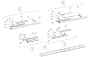 140008/1 PIATTINA BRACCIO BASIC BAZER RICAMBIO