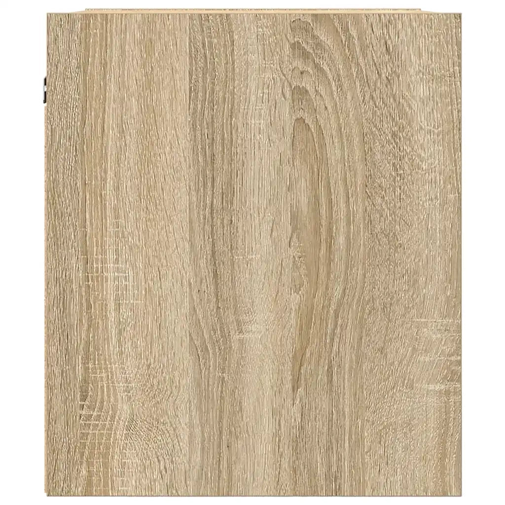 Comodino a Muro Rovere Sonoma 38x34x40 cm 861251