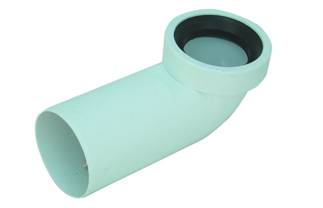 CURVA BIANCA WC  HTSB  CON GUARNIZIONE  VALSIR- Diam. 110  90  °- VALSI- pezzi 1