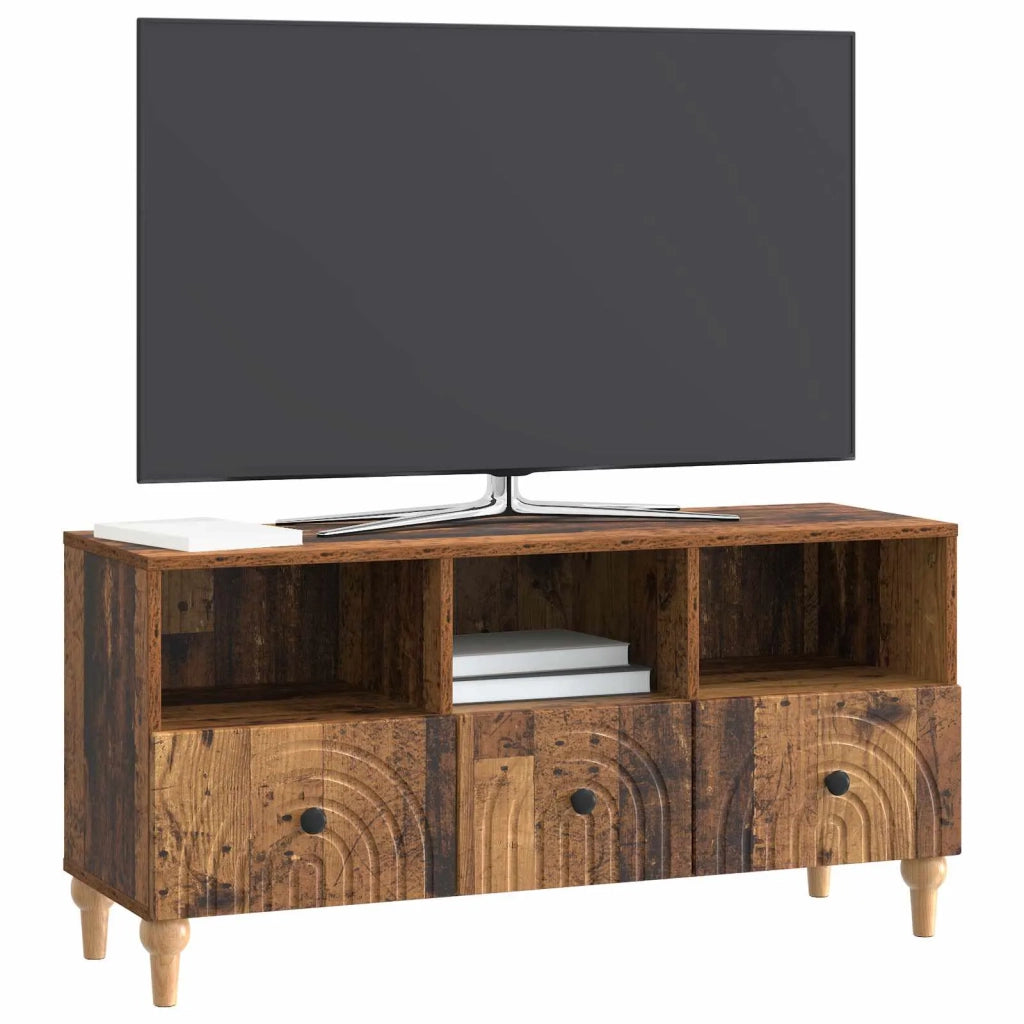 Mobile TV-Credenza per TV Legno vecchio 102 x 34,5 x 50 cm Legno ingegnerizzato