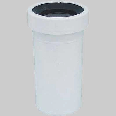 MANICOTTO WC DI PROLUNGAMENTO A INNESTO CON GUARNIZIONE  DM.110 x H.400 - 1 pezzi - Idroweb