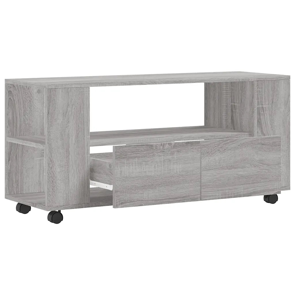 Mobile TV | Armadietto TV | Mobile Porta TV Grigio Sonoma 102x34,5x43 cm Legno Multistrato