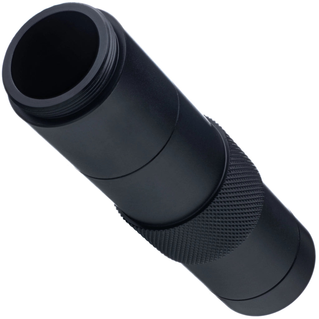 Obiettivo Microscopico C-Mount OptiZoom 1X-150X – Zoom 1:15, Distanza 50-1000mm, Adattatore 30-50mm, Peso 195g