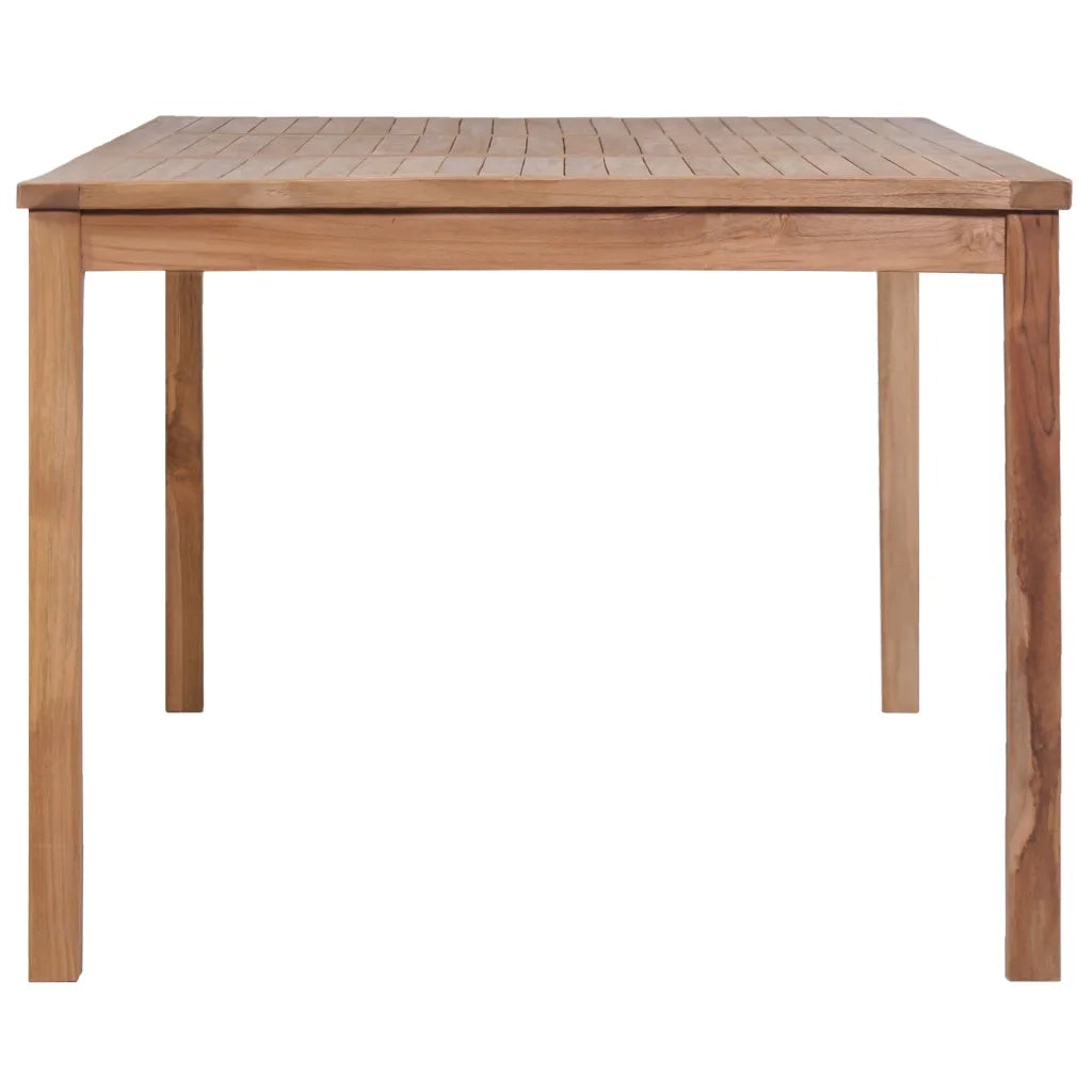 Set da pranzo da giardino 9 pz 200x100 cm in legno massello di teak 3059948