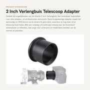 Adattatore Telescopio 2 Pollici - Estensore 2 Pollici - Adattatore M42 a M48 - Riduzione Riflessione Ottimale - Formato 2 Pollici - Adatto per Teleobiettivi Astronomici