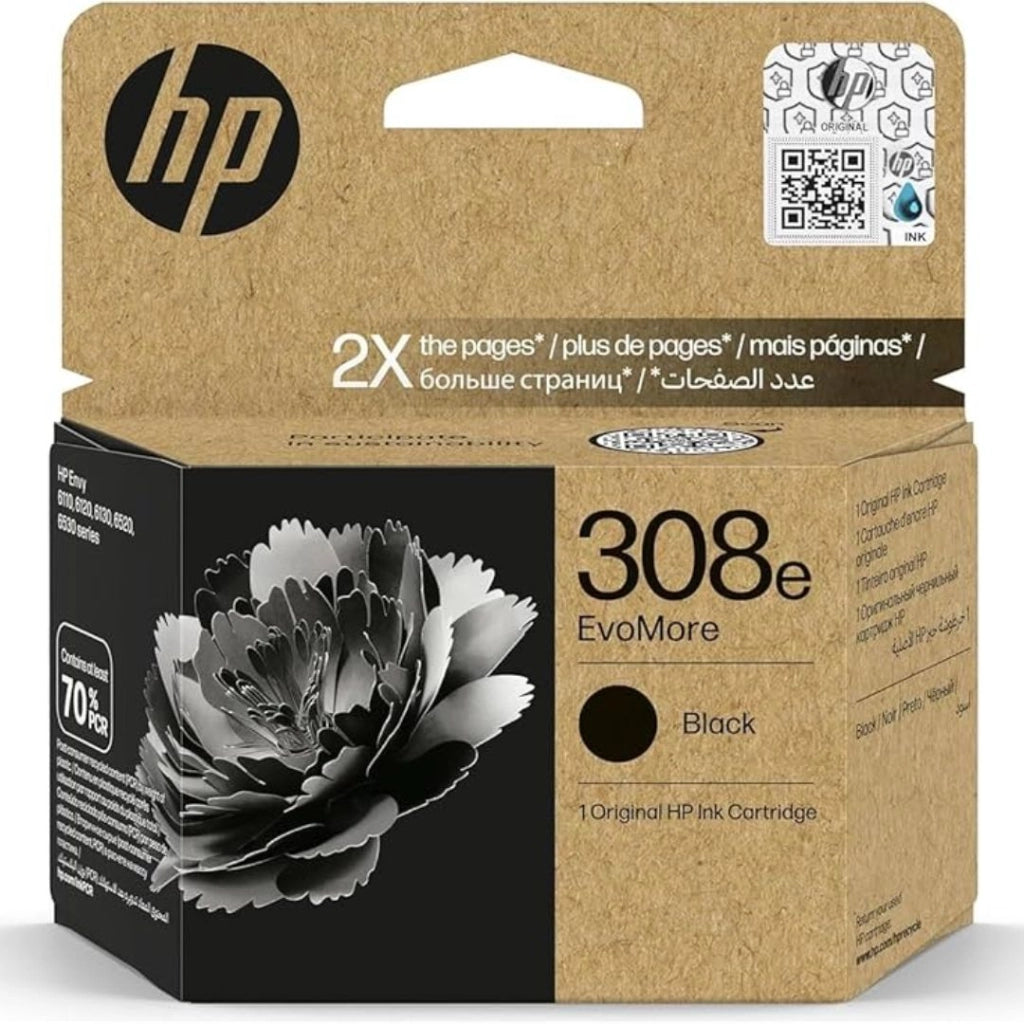 Cartuccia hp 308e xl evo more 7fp22ue nera