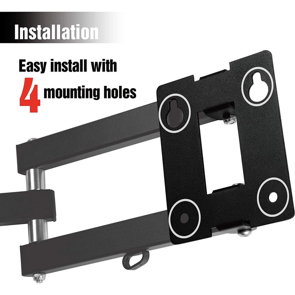 Trade Shop - Supporto Staffa Per Televisore Plasma 12-30" Lcd Da Parete Muro Tv Regolabile -