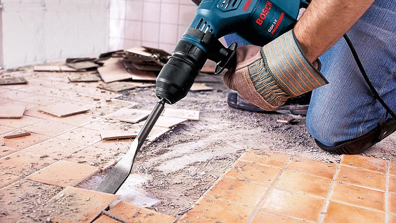 Martello Demolitore Bosch GSH 3 – 650 W, 2,4 J, Attacco SDS Plus
