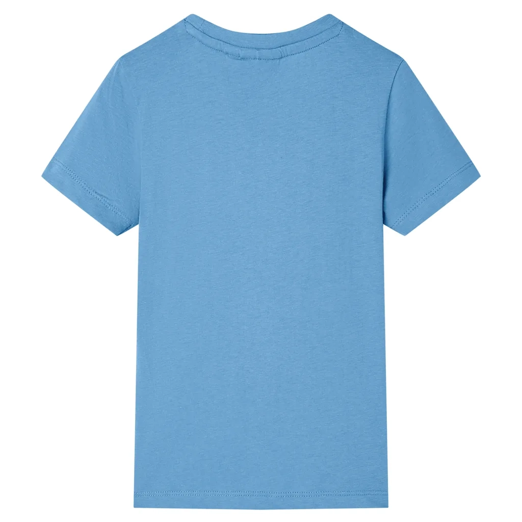 Maglietta da Bambino Blu Medio 116