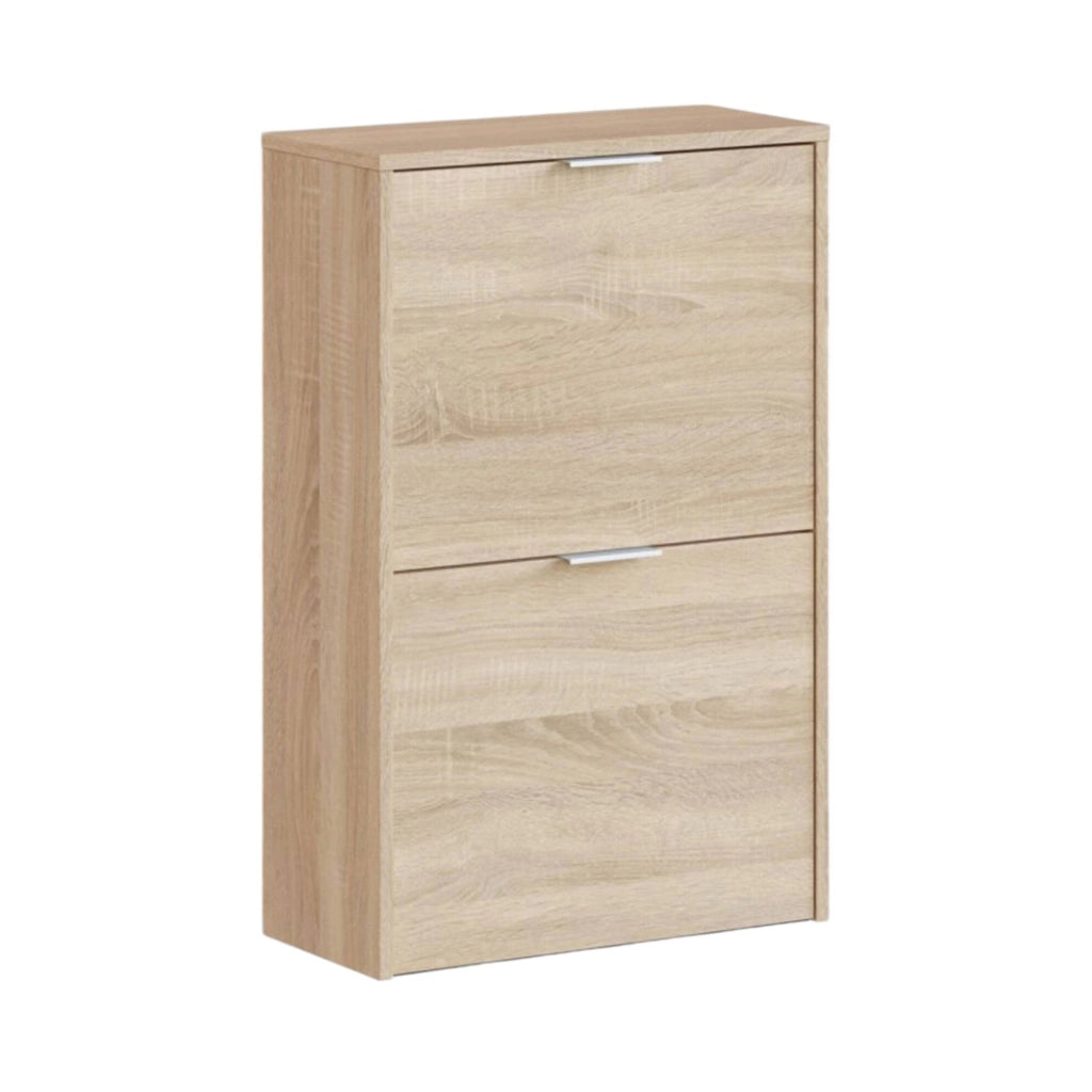 Mobile Portascarpe Arafat, Scarpiera 12 Paia, 50x22x76h cm Marrone Rovere