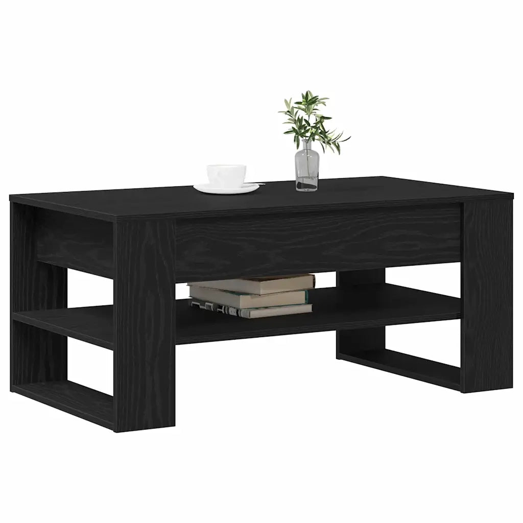 Tavolino da salotto Rovere Nero 102 x 55 x 45 cm 862729