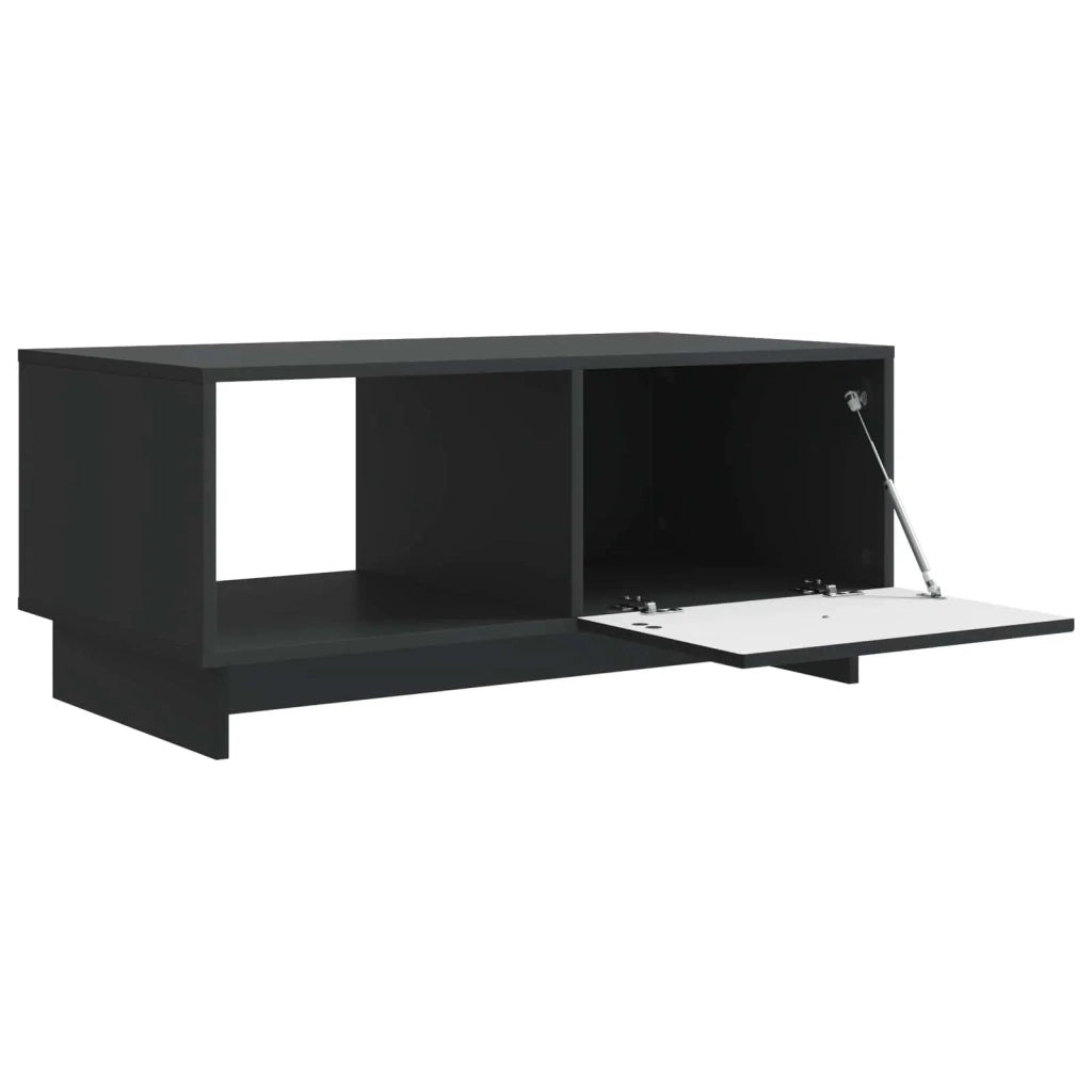 Tavolino da salotto Nero 90 x 50 x 40 cm Legno ingegnerizzato 894036
